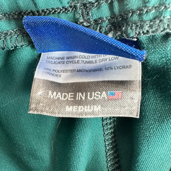 IRideon Women's Green Riding Breeches (Medium) Small Hole Shin Level - Picture 5 of 5